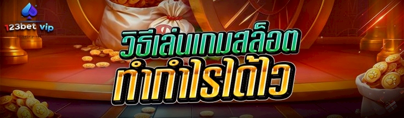 วิธีเล่นเกมสล็อตทำกำไรได้ไว 