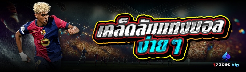 เคล็ดลับแทงบอลง่ายๆ 