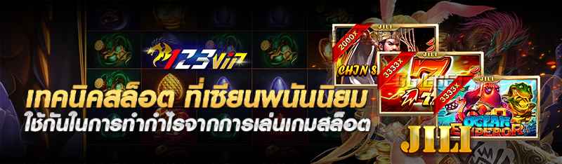 เทคนิคสล็อต ที่เซียนพนันนิยมใช้กันในการทำกำไรจากการเล่นเกมสล็อต